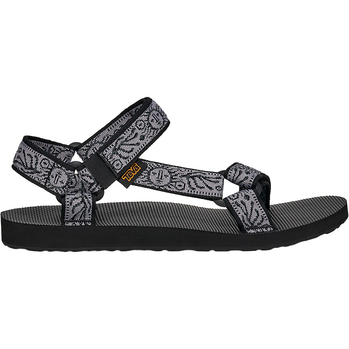 Image of Teva Original Universal Sandal - Men's Windy Summer Black/Grey, 10.0