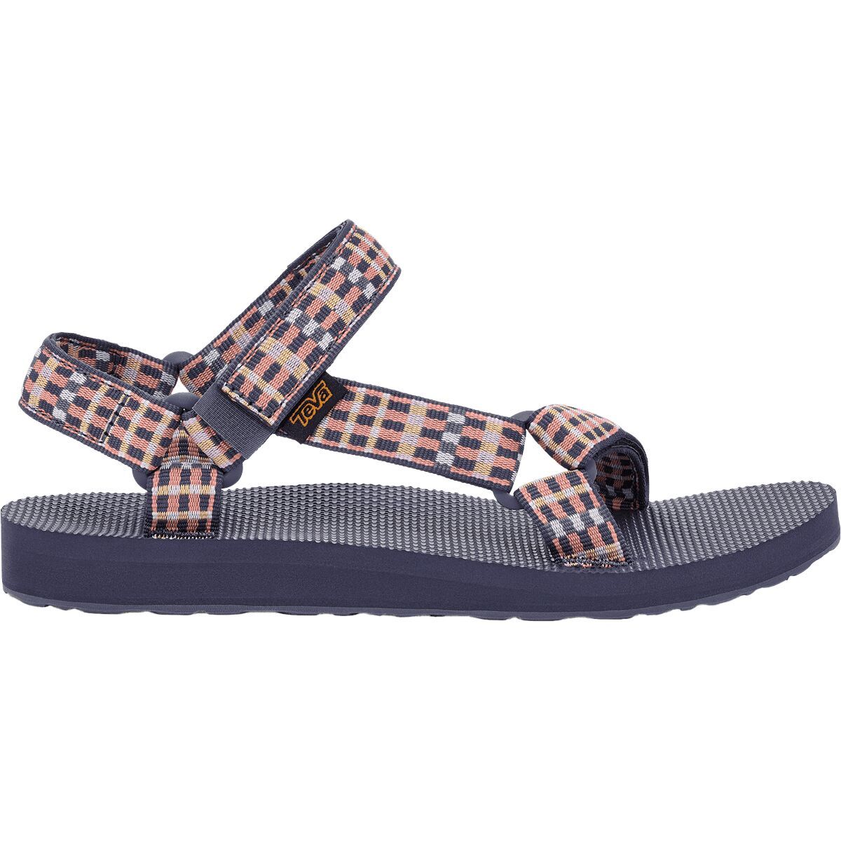Image of Teva Original Universal Sandal - Women's Modern Check Crown Blue, 6.0
