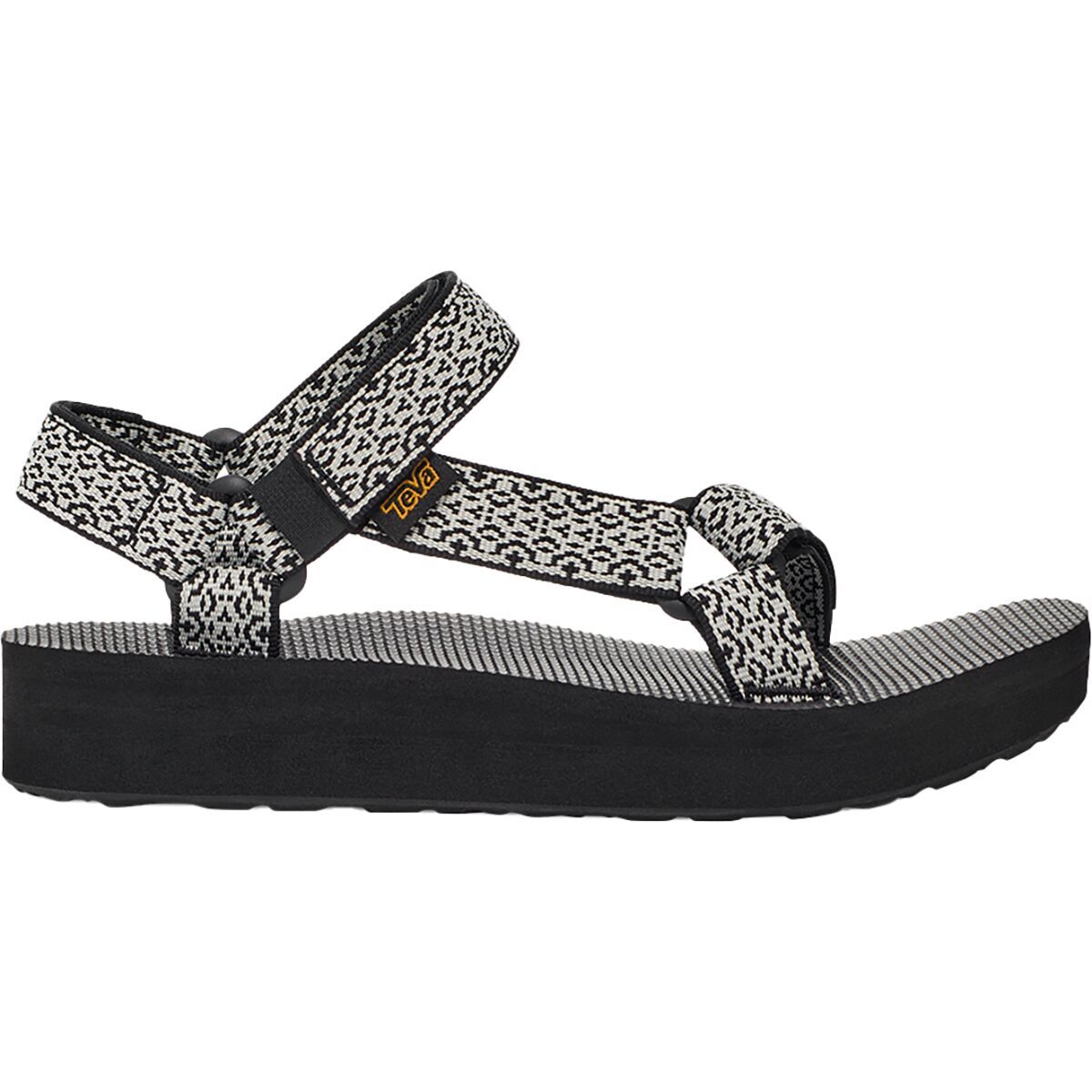 Image of Teva Midform Universal Sandal - Women's Boho White/Black, 10.0