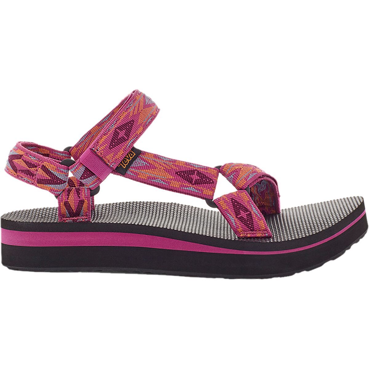 Teva Midform Universal Sandal - Women's Double Diamond Festival Fuchsia, 8.0