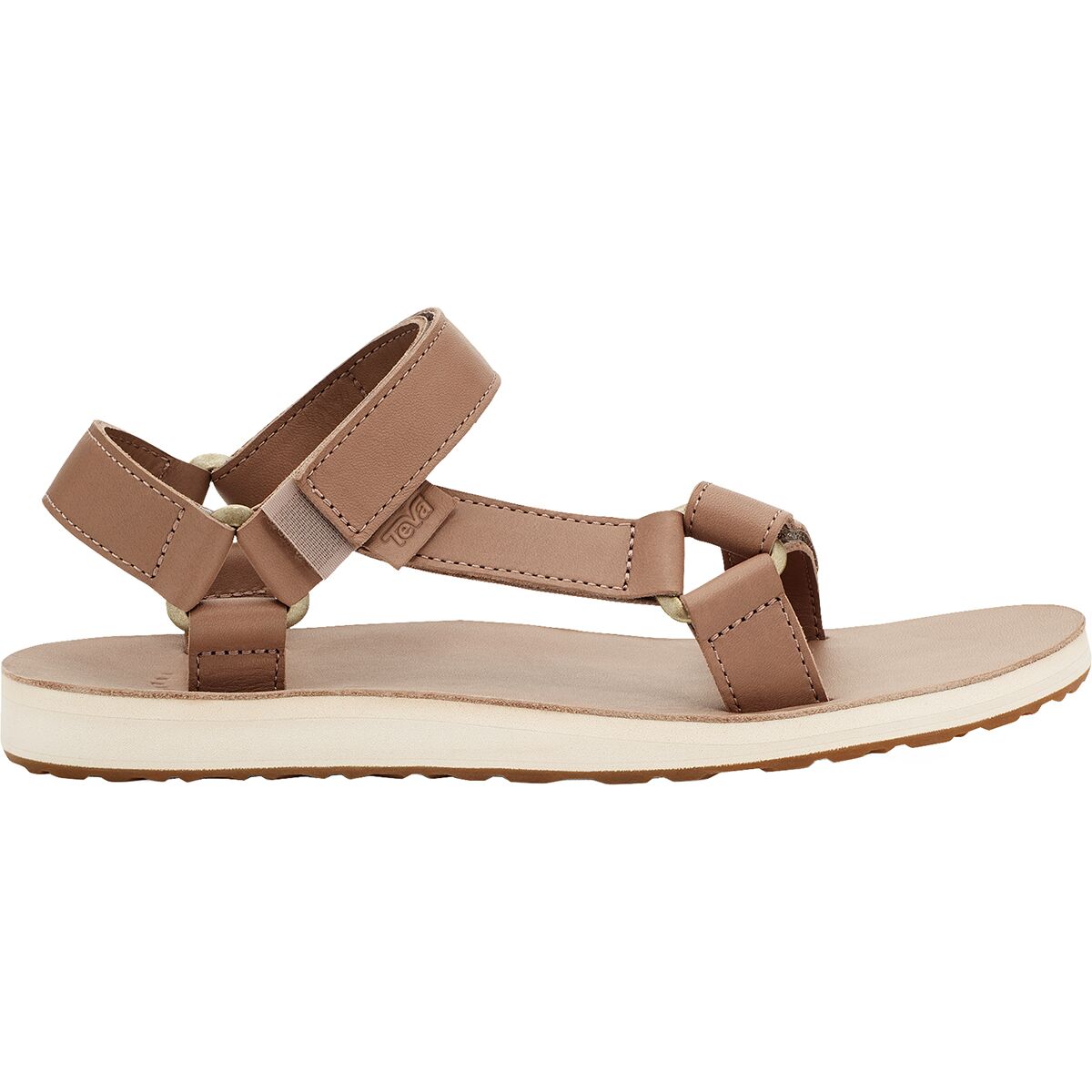 Teva leather slide sale