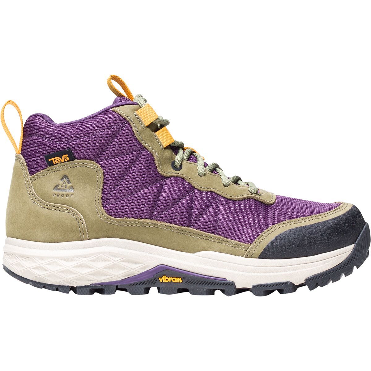 Teva Ridgeview Mid Ripstop Hiker - Women's Olive Branch/ Purple Pennant, 8.0