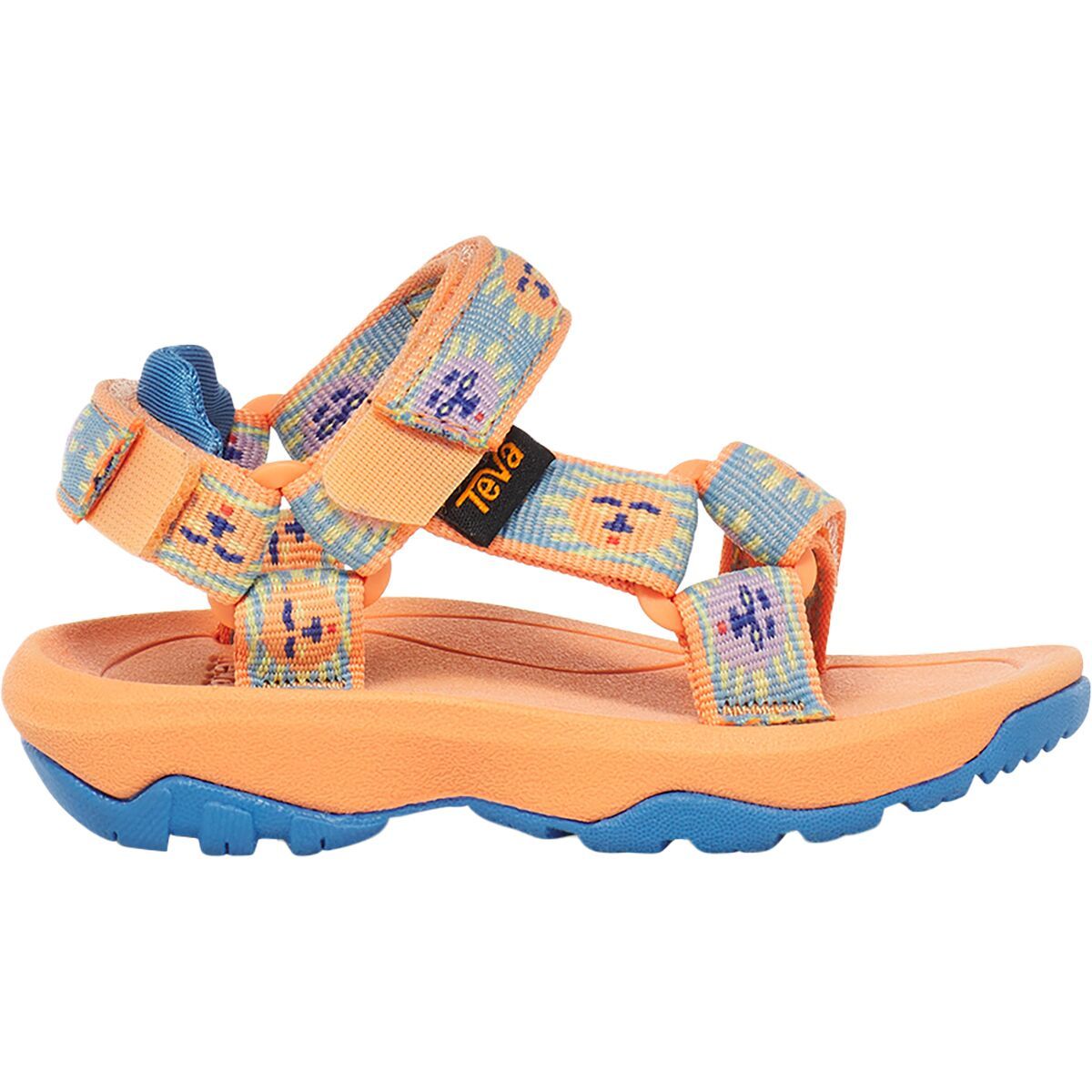 Teva Hurricane XLT 2 Sandal - Toddlers' Sun Face Blue Sky, 6.0