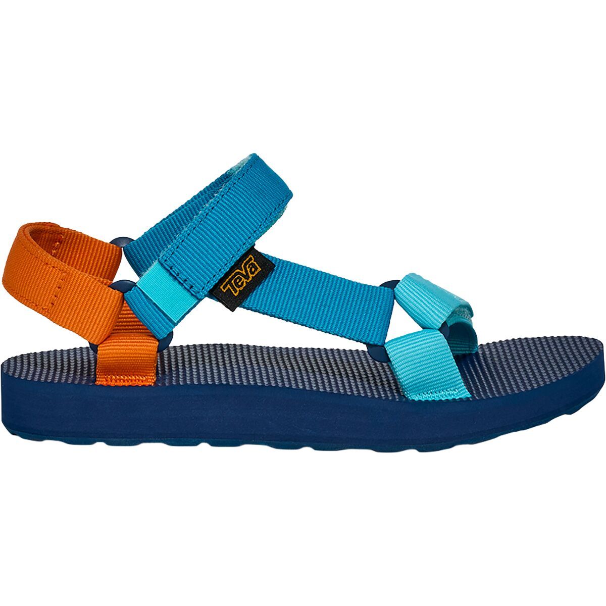 Image of Teva Original Universal Sandal - Little Kids' Blue Multi, 4.0
