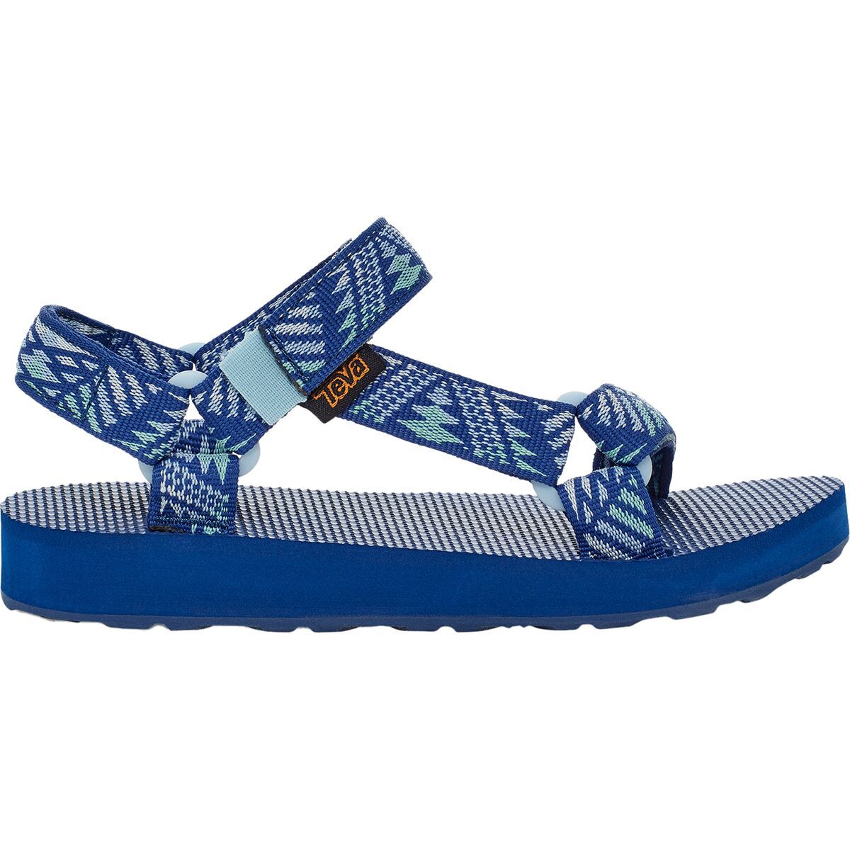 Teva Original Universal Sandal - Little Kids' Boomerang Blue, 4.0