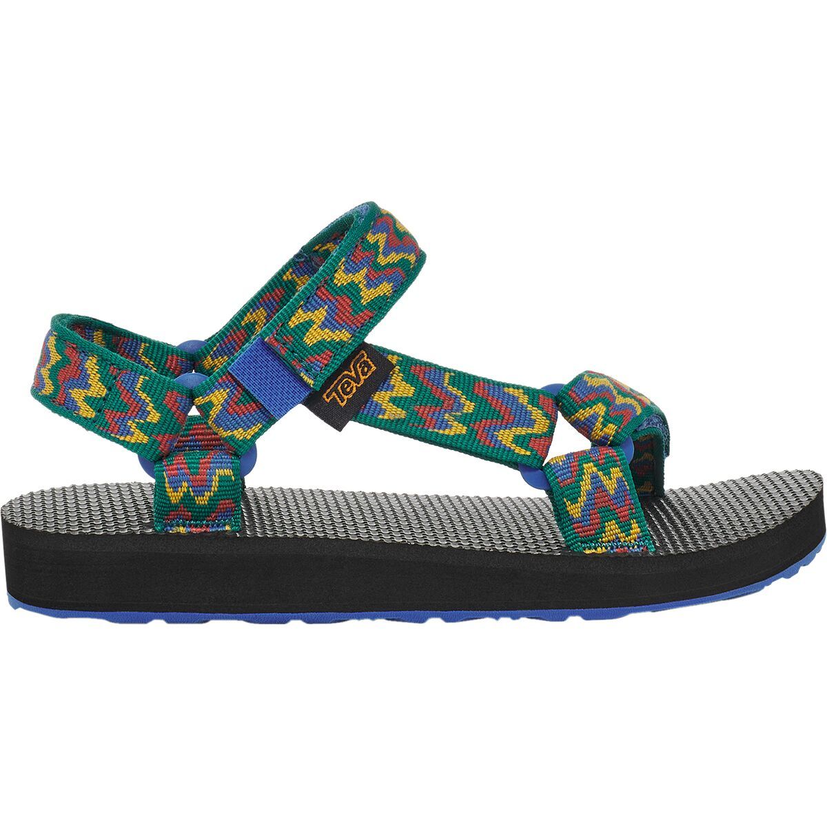 Teva Original Universal Sandal - Little Kids' Shifting Layers Vintage Blue, 4.0