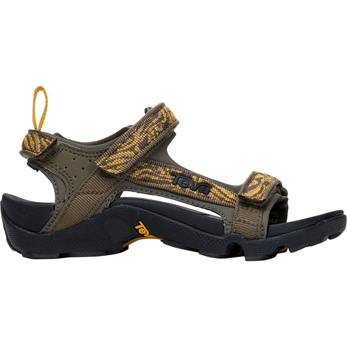 Teva Tanza Sandal - Little Kids' Lava/Olive, 13.0