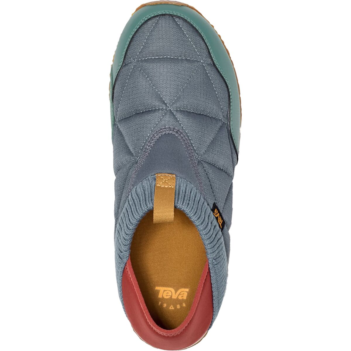 Teva Men\'s Ember‎ Moc Slip On Quilted Boots Teal Ochre Size 9/42 Teva Women main image 4