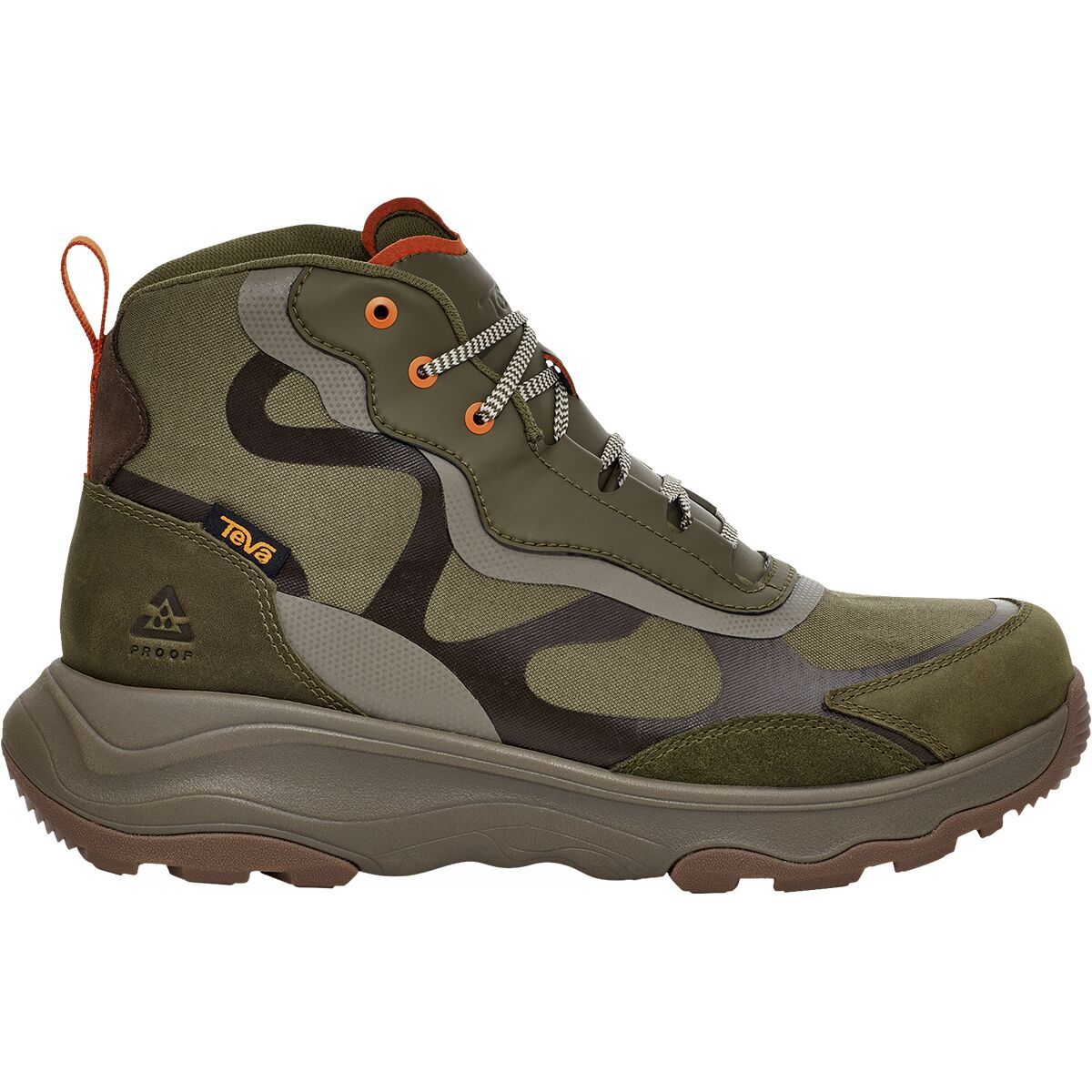 Teva Geotrecca RP Hiking Boot - Men's Dark Olive/Desert Taupe, 8.0