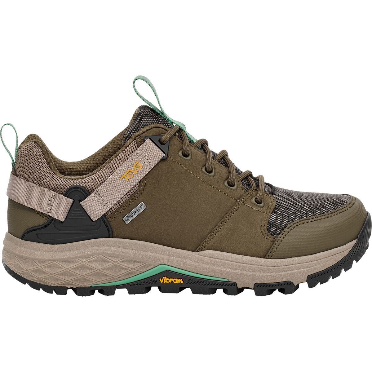 Teva Grandview GTX Low Hiking Shoe - Women's Olive/Brown, 6.5