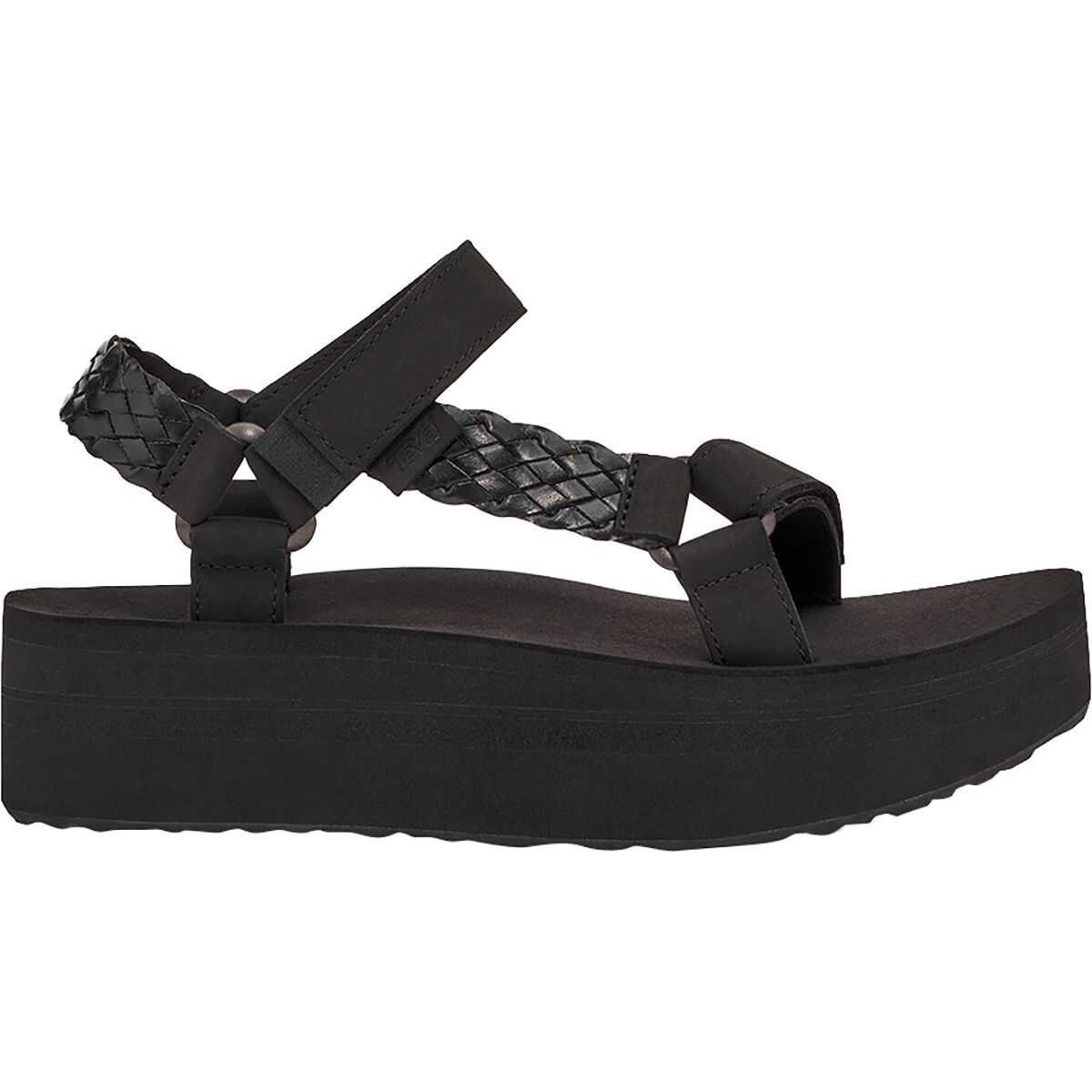 Teva Flatform Universal Interweave Sandal - Women's Black, 7.0