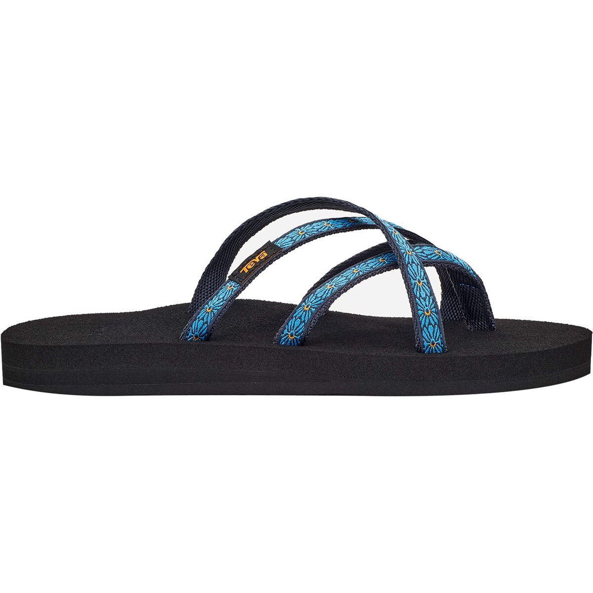 Teva Olowahu Sandal - Women's Flower Loom Navy, 7.0