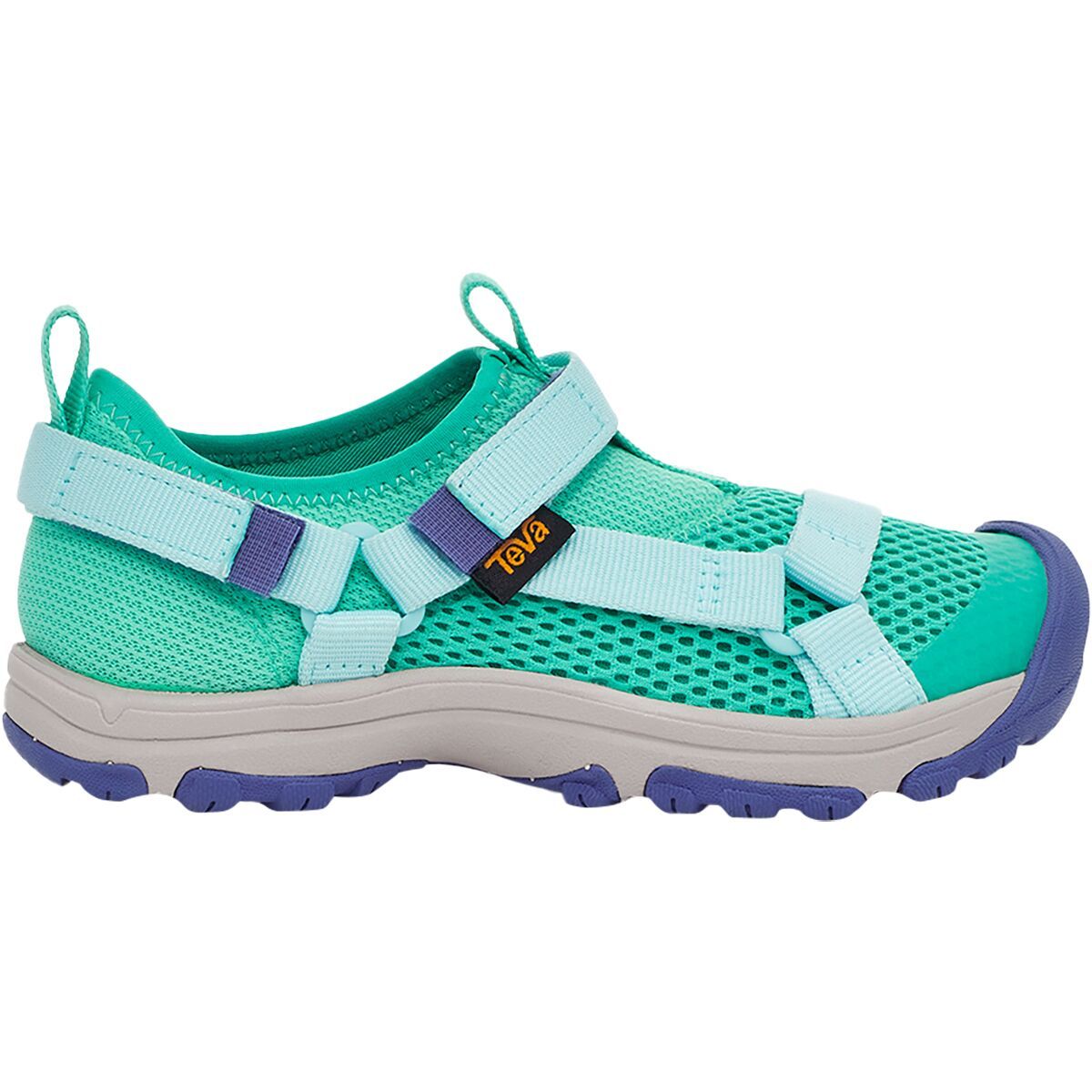 Teva Outflow Universal Sandal - Kids' Blue Coral, 5.0
