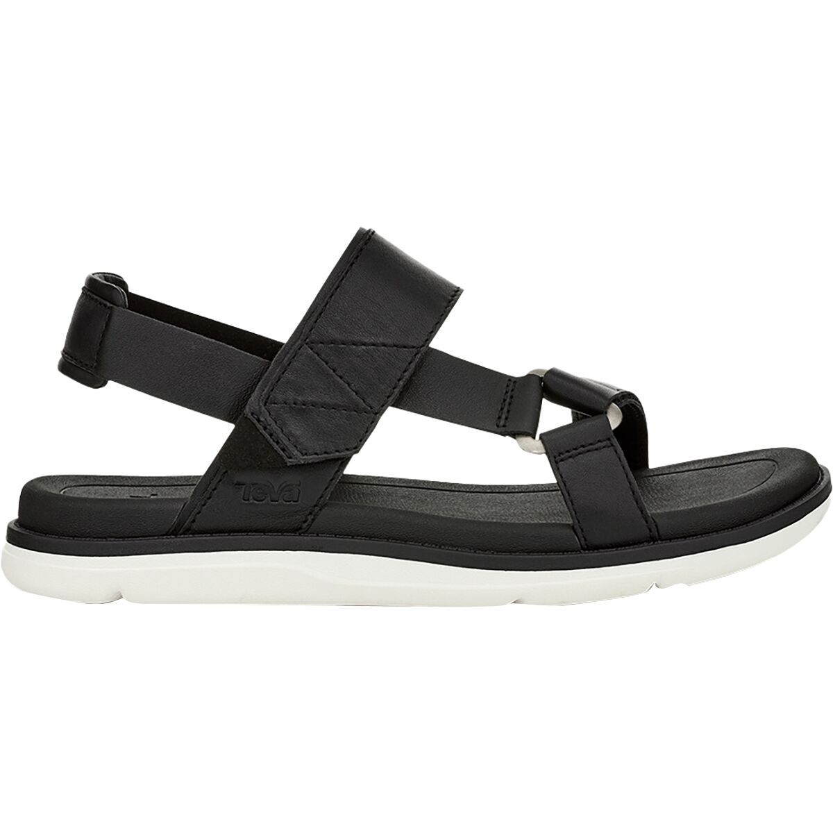 Image of Teva Madera Slingback Sandal - Women's Black/White, 8.0