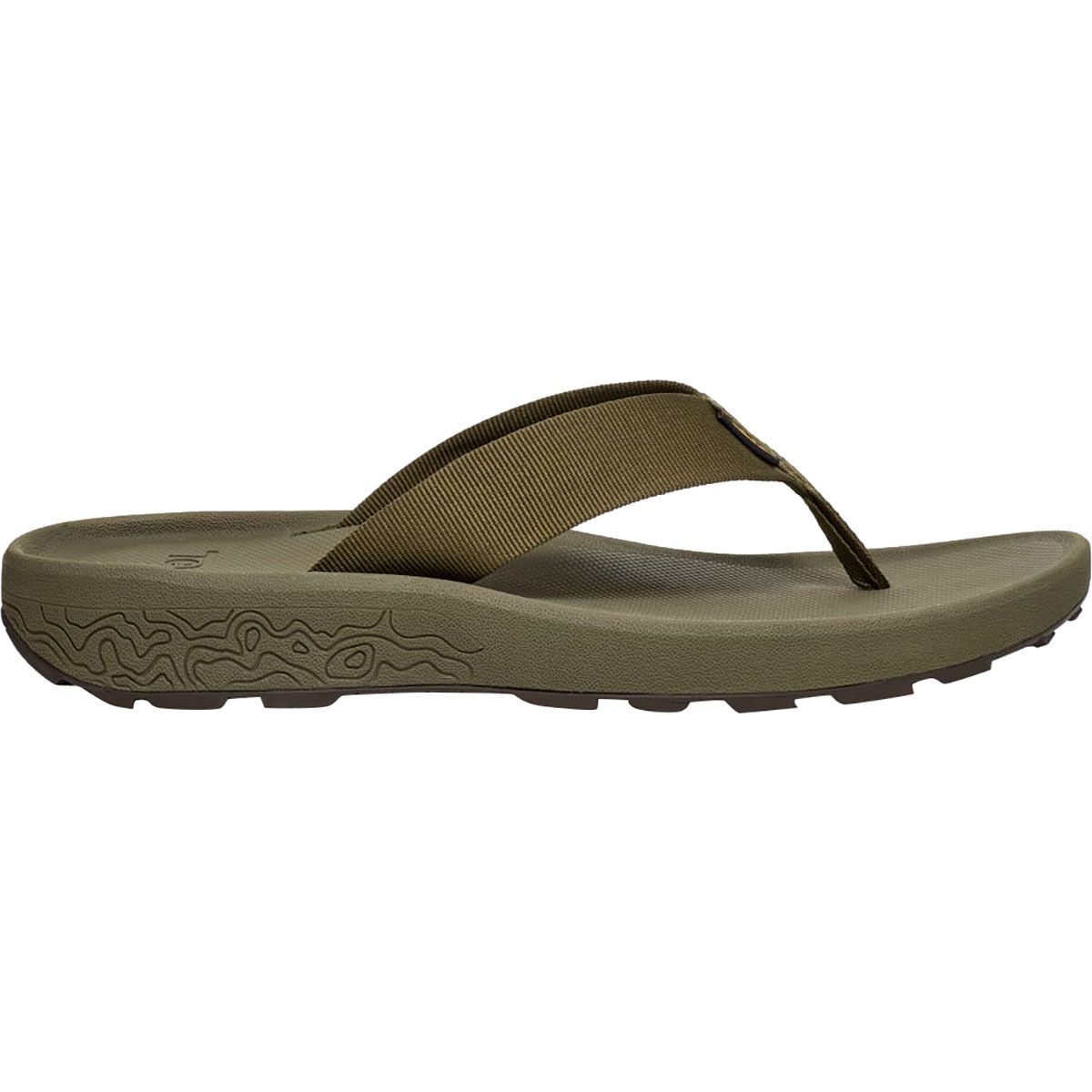 Teva Hydratrek Flip Flop - Men's Dark Olive, 14.0