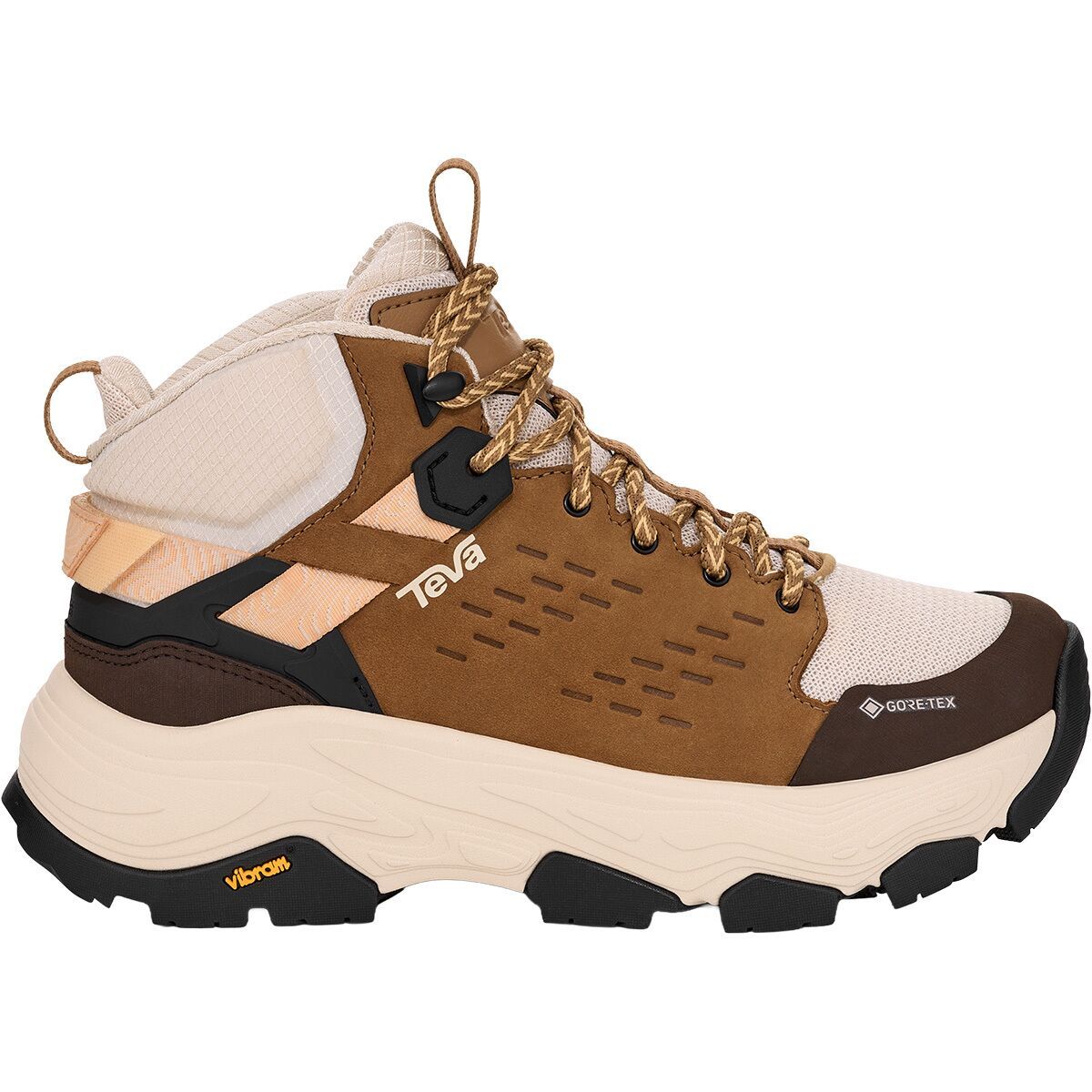 Image of Teva Grandview Max GTX Hiking Boot - Women's Honey Brown/Birch, 9.0