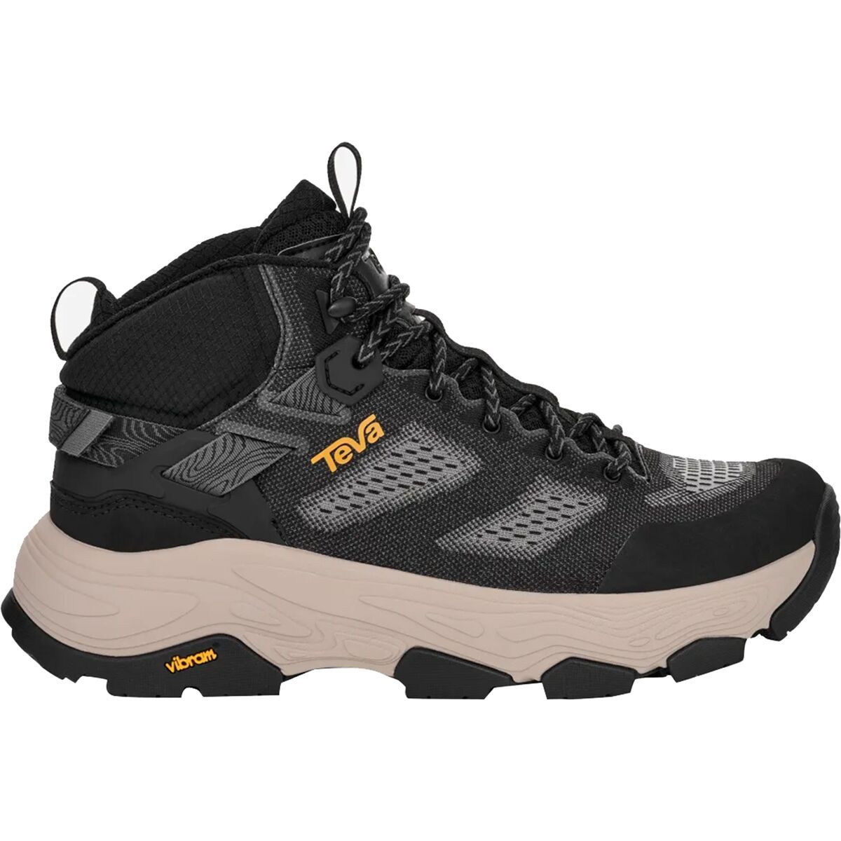 Image of Teva Grandview Max Vent Hiking Boot - Men's Black, 10.0