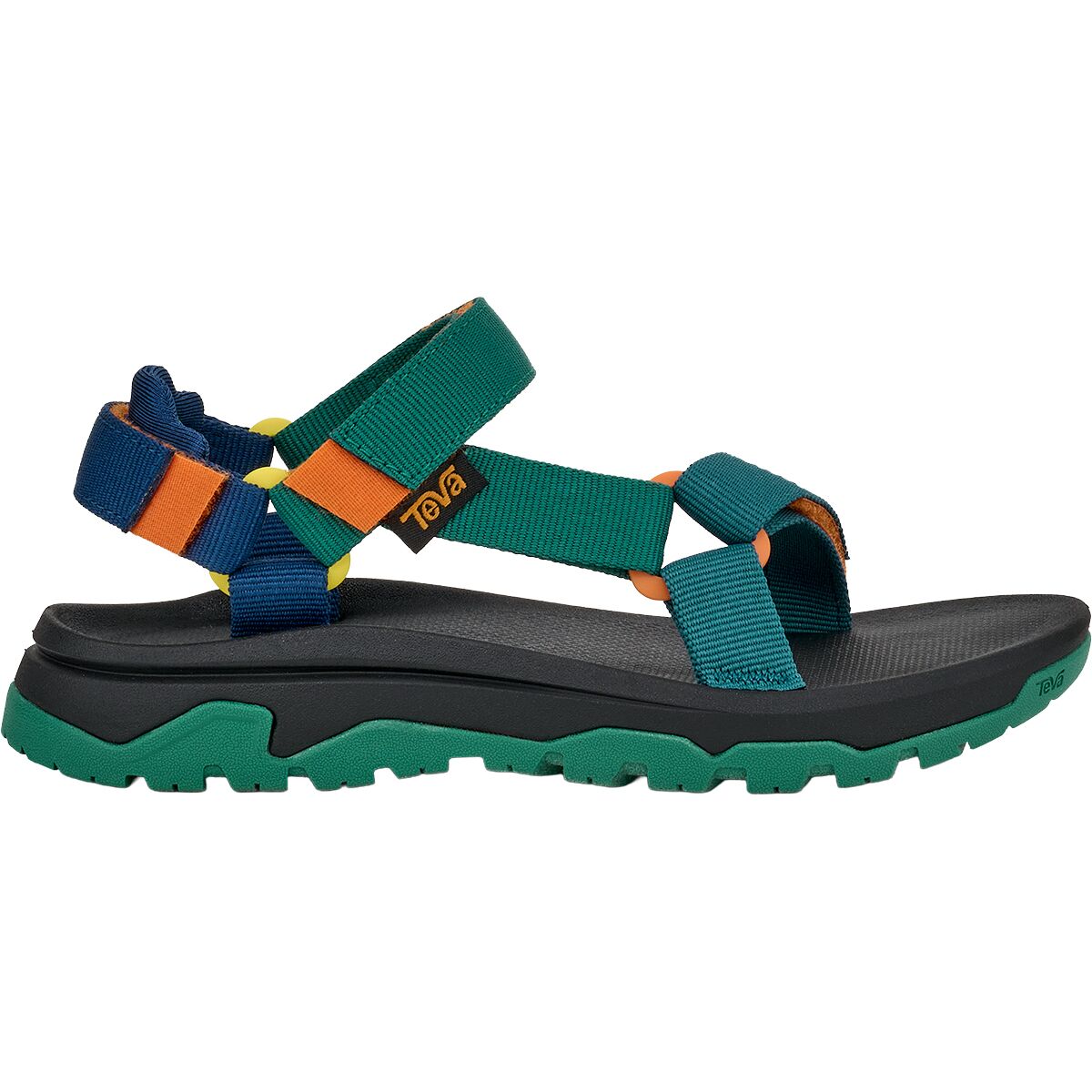 Image of Teva Hurricane XLT Jr Sandal - Kids' Blue Coral Multi, 4.0