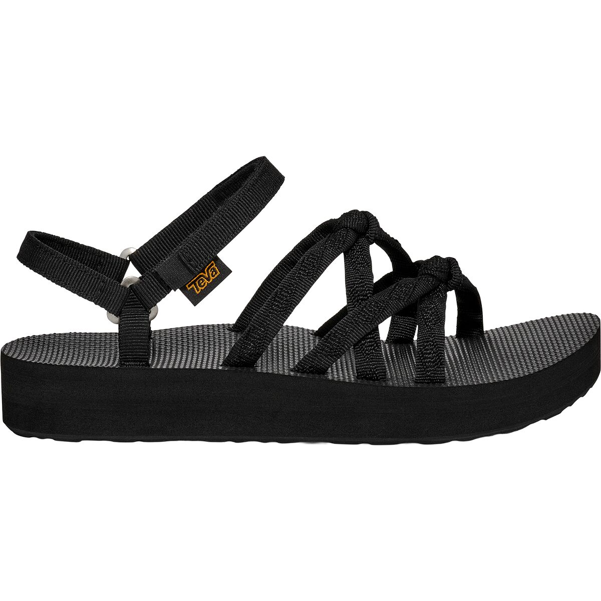 Image of Teva Midform Kena Slim Sandal - Women's Black, 8.0