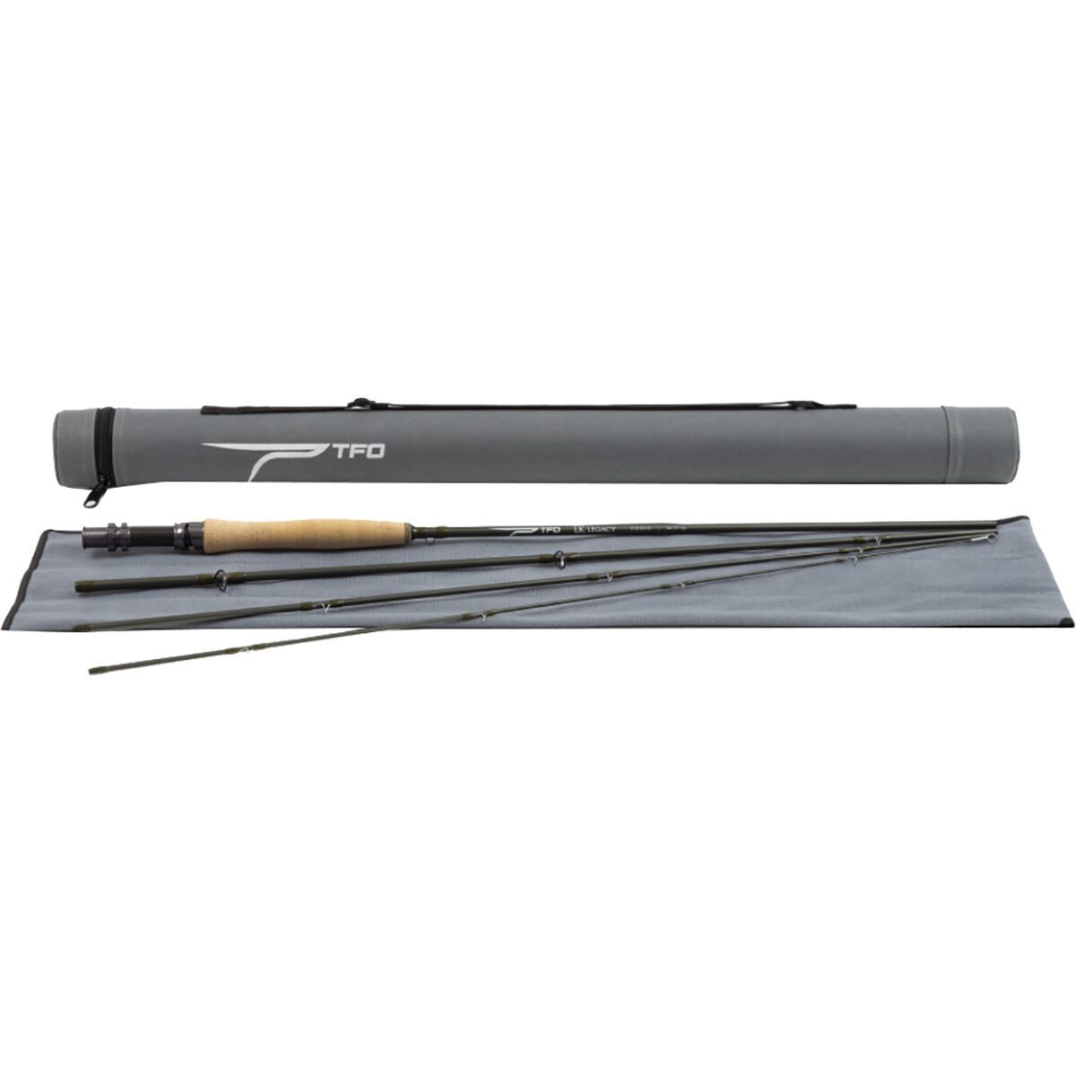 Image of TFO LK Legacy Series Fly Rod - 4 Piece A Handle, 6 Weight, 9ft