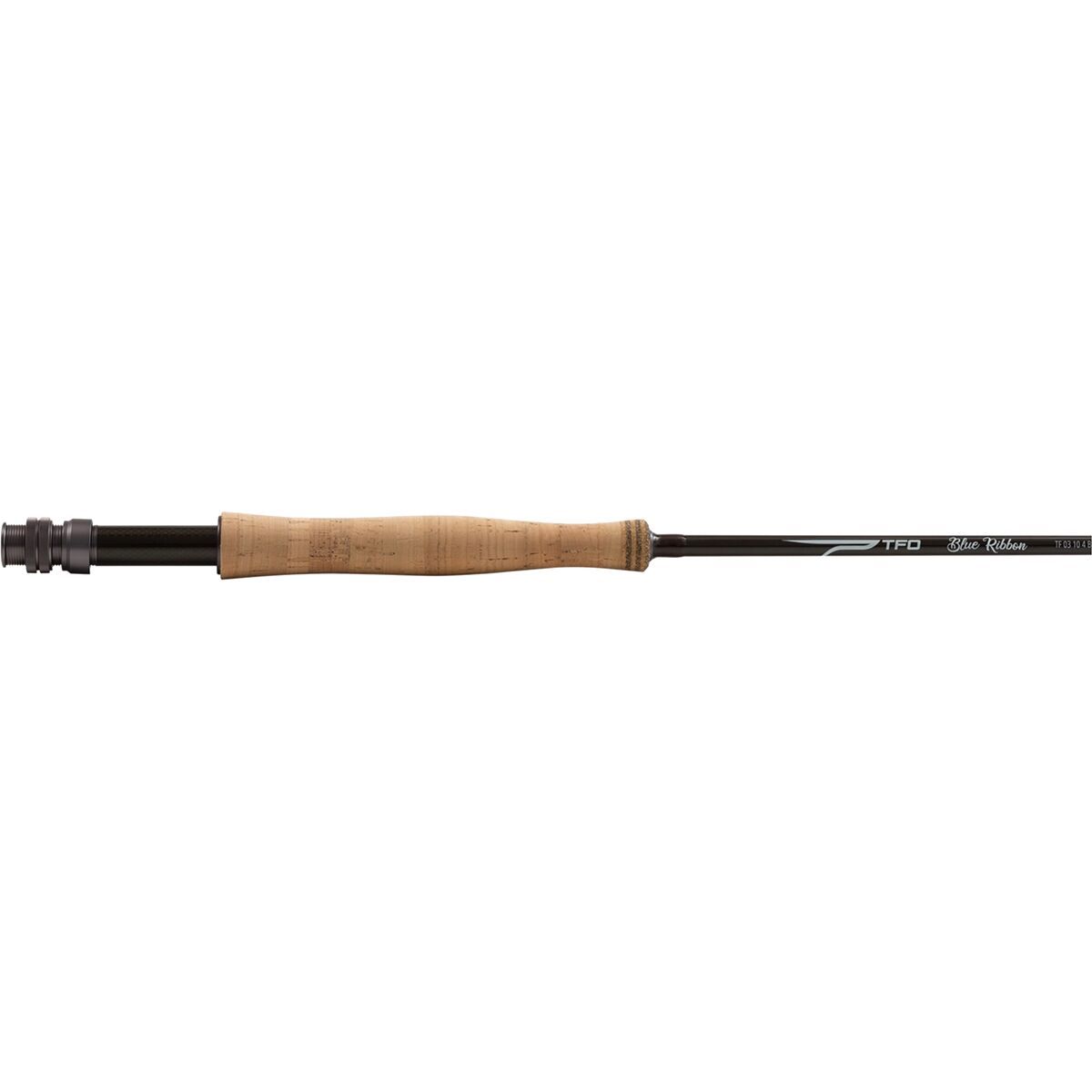 Image of TFO Blue Ribbon Series Fly Rod - 4 Piece B Handle, 4 Weight, 10ft