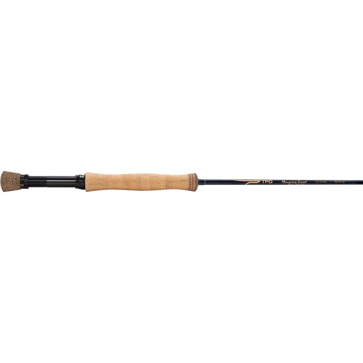 Image of TFO Mangrove Coast Rod - 4 Piece One Color, Handle A, 8 Weight, 9ft
