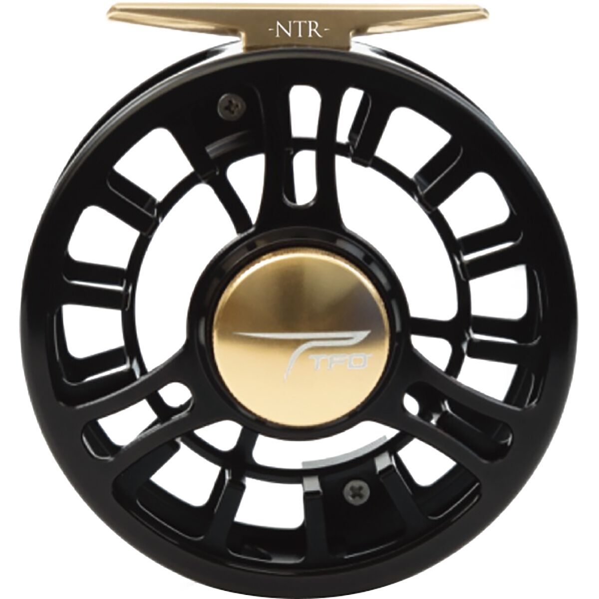 Image of TFO NTR Large Arbor Reel Black/Gold, II