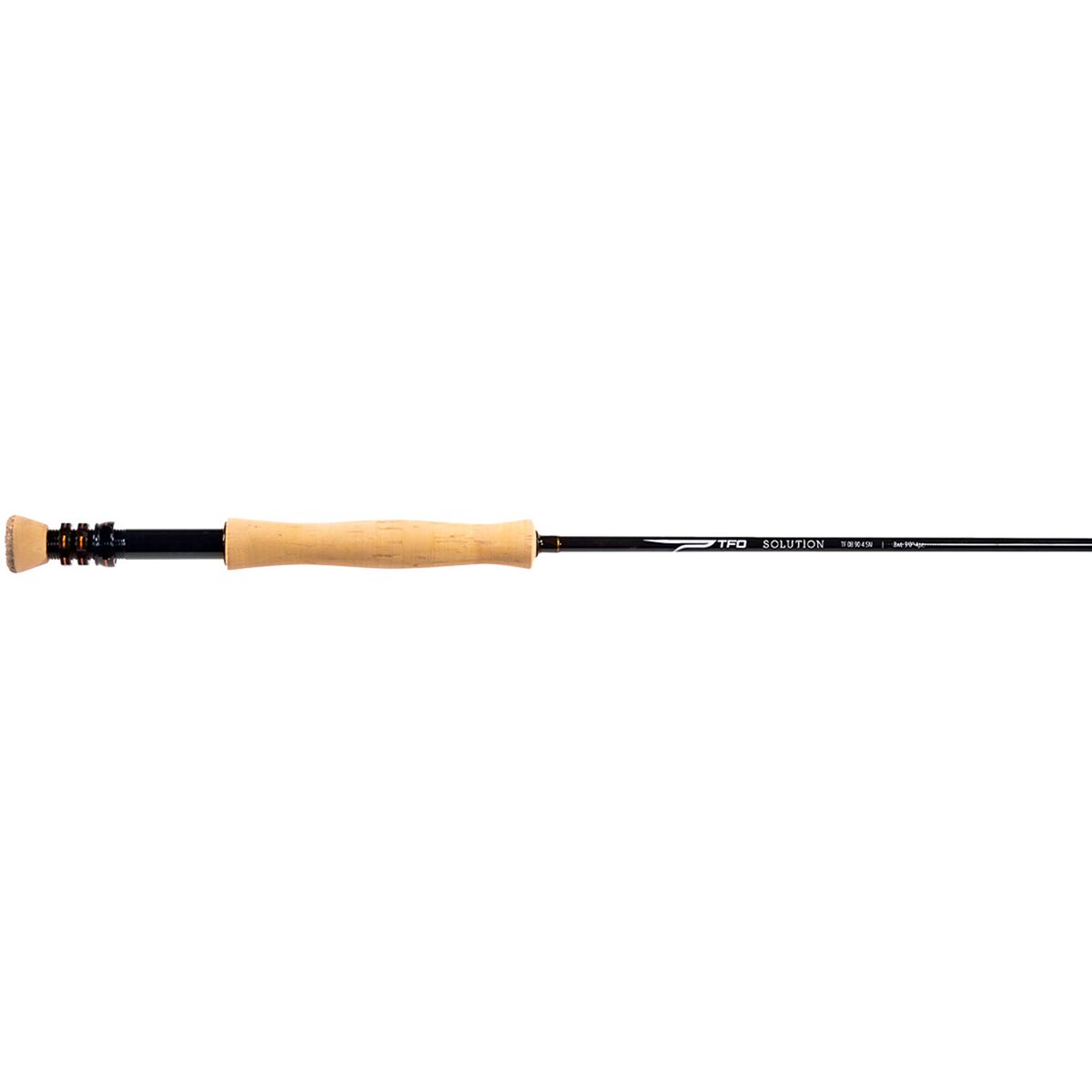Image of TFO Solution Rod + Case - 4 Piece Black, 4 Weight, 9ft