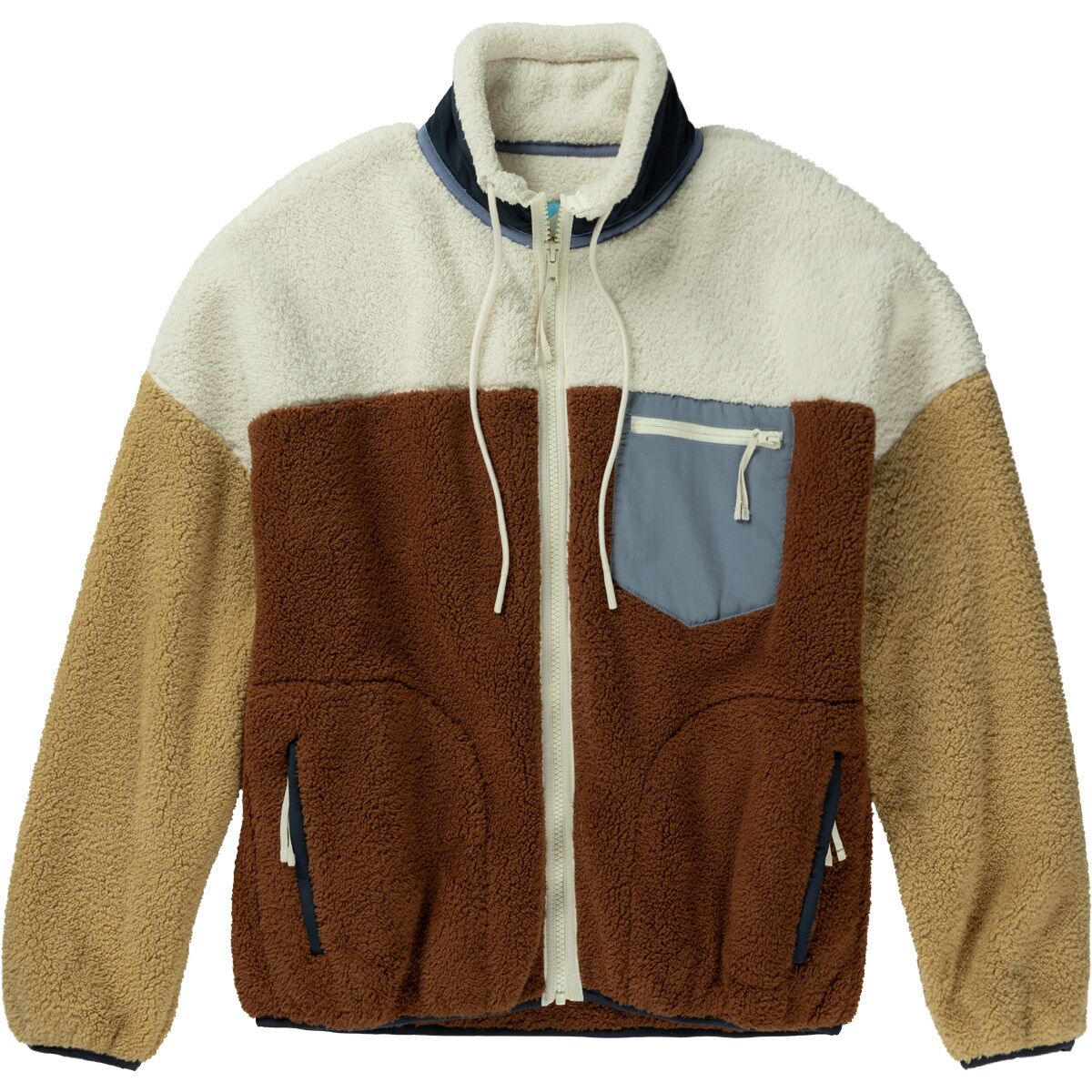 The Great Outdoors The Great Outdoors The Plush Terrain Full-Zip Jacket - Women's Oakwood Colorblock, S