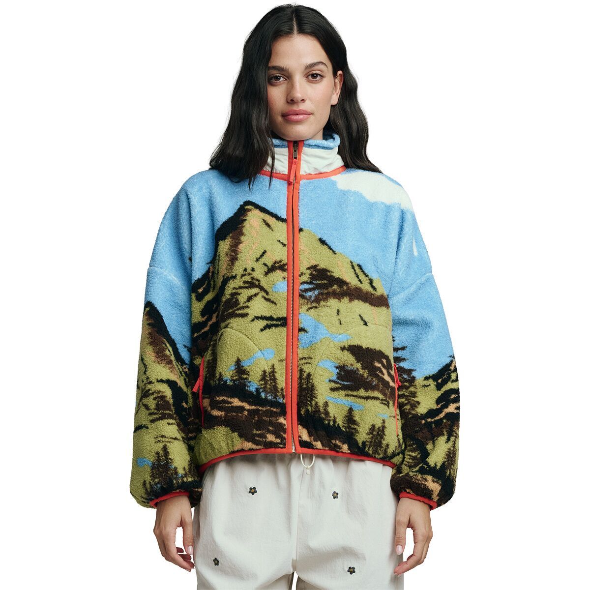 Image of The Great Outdoors The Plush Terrain Full-Zip - Women's California Eagle Landscape, L