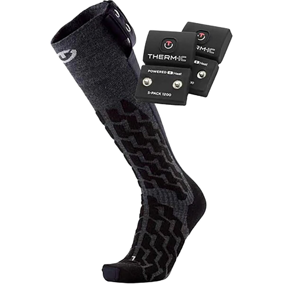 Image of Therm-ic Fusion Uni S-1200 Sock Set Black, 35-38