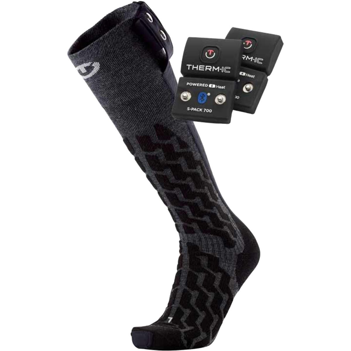 Therm-ic Fusion Uni S-700B Sock Set Black, 42-44