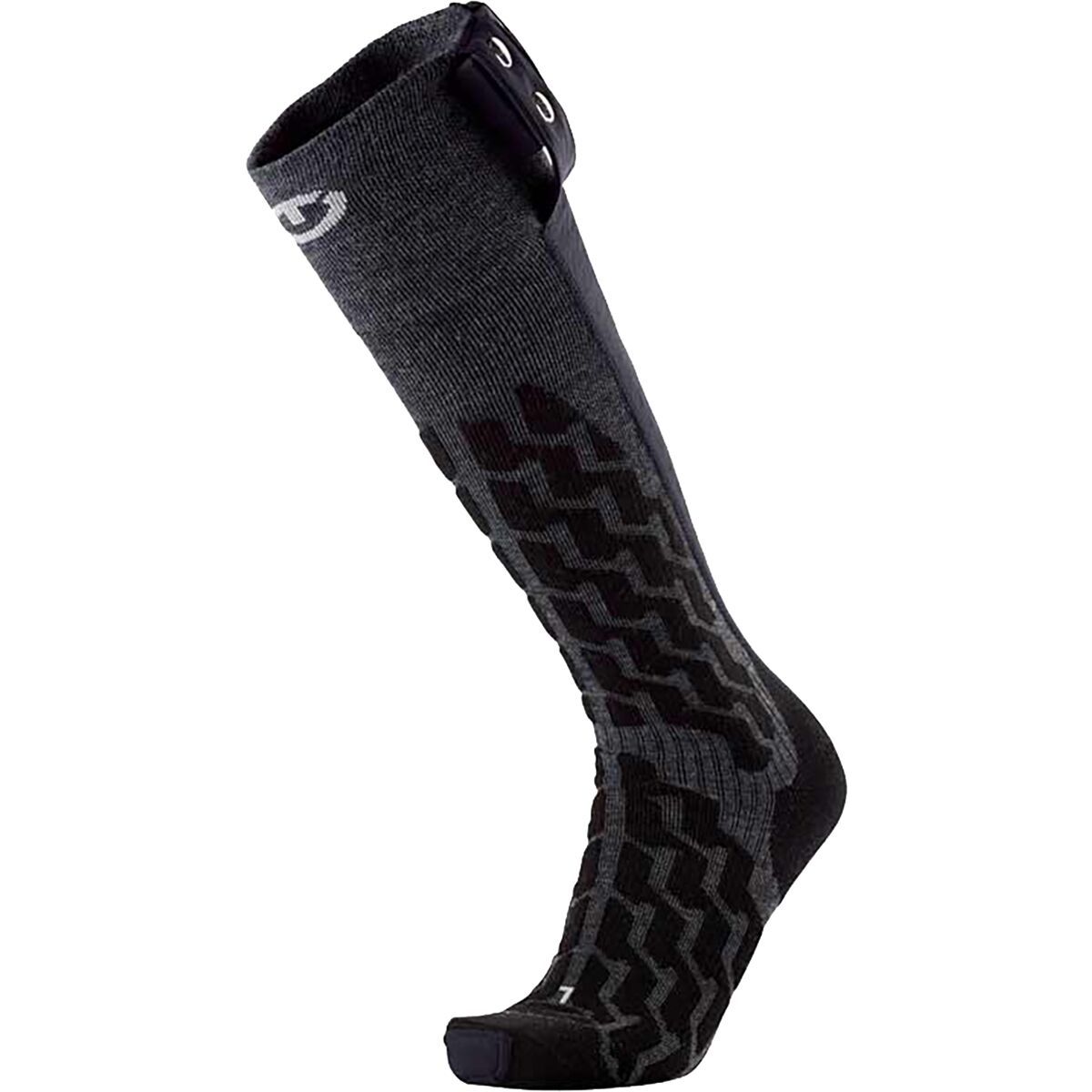 Image of Therm-ic Powersocks Heat Fusion Uni Heated Sock Black, 39-41
