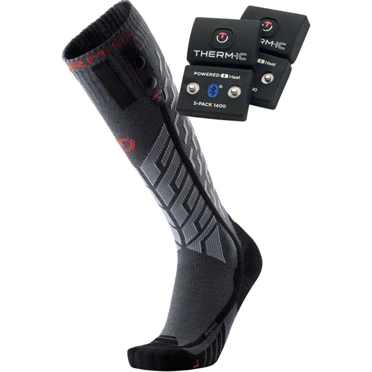 Image of Therm-ic Preformance S.E.T. S-1400B Sock Set Grey, 42-44