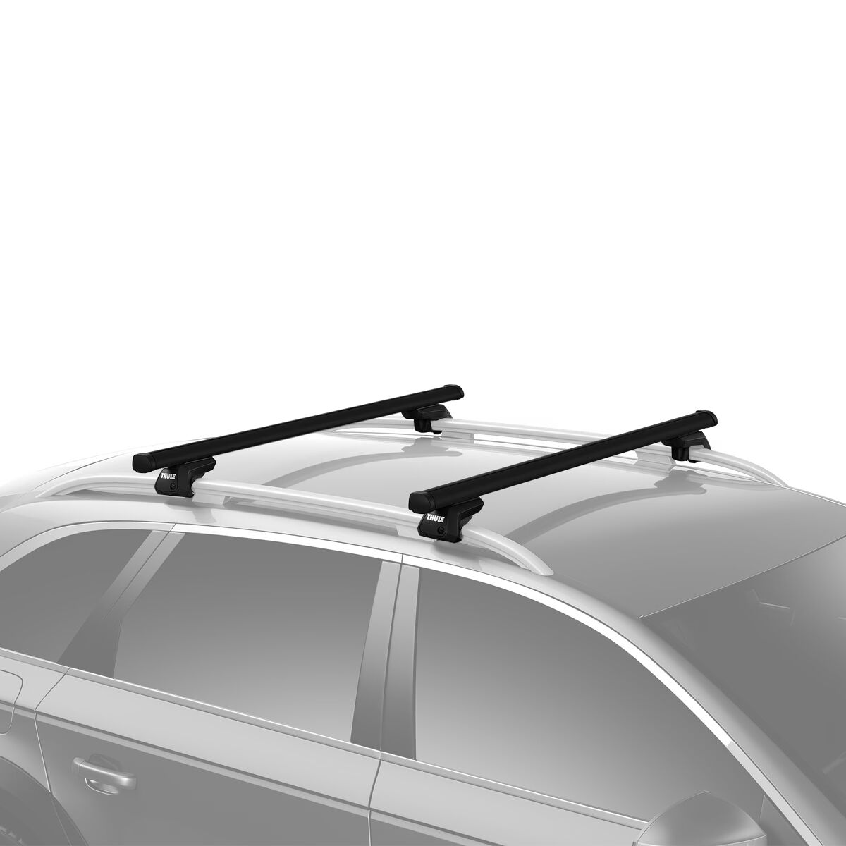 Image of Thule ProBar Load Bar - 2 Bars Black, 200cm/79in