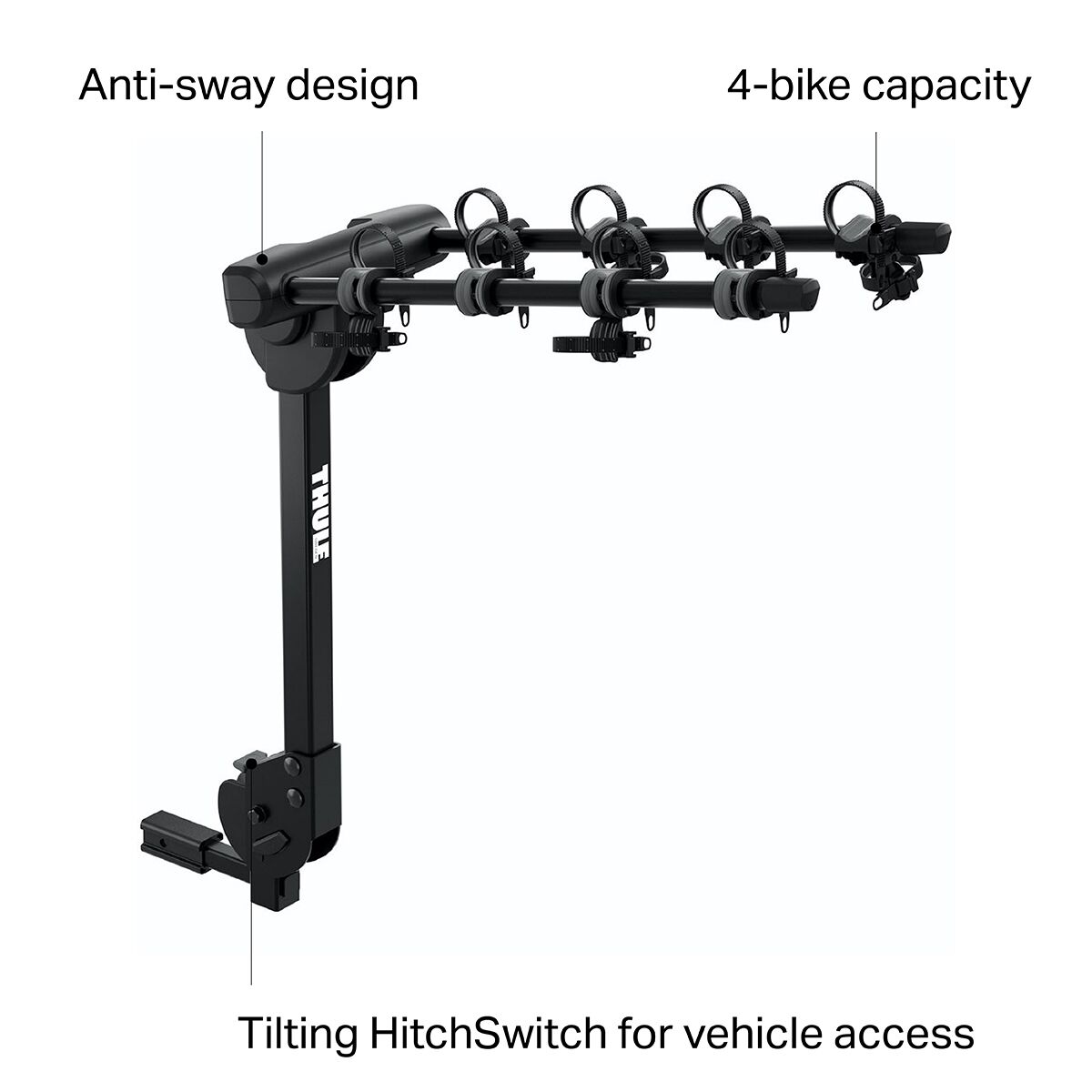 Thule bike hitch lock deals