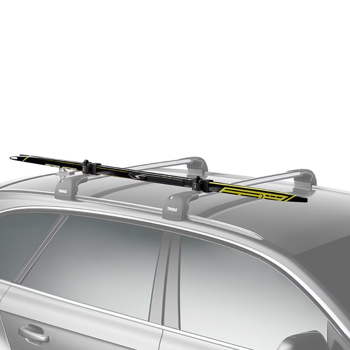 Thule SkiClick Cross-Country Ski Mount Black, One Size