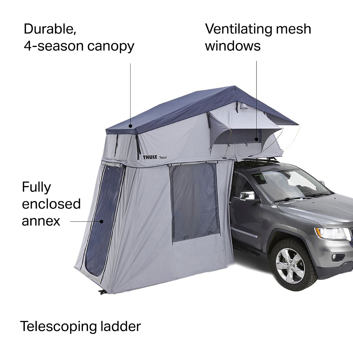 Thule x Tepui Explorer Autana 4 Annex Hike Camp