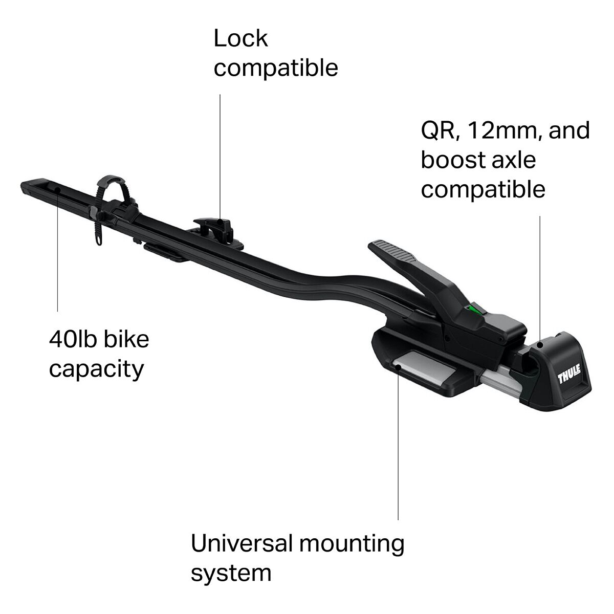Thule proride black 2025 598b