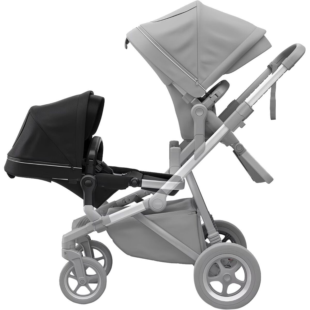 Thule Chariot Sleek Sibling Seat Black, One Size