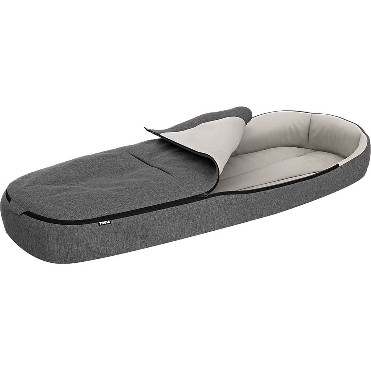 Thule Thule Chariot Stroller Footmuff Gray Melange/Black, One Size
