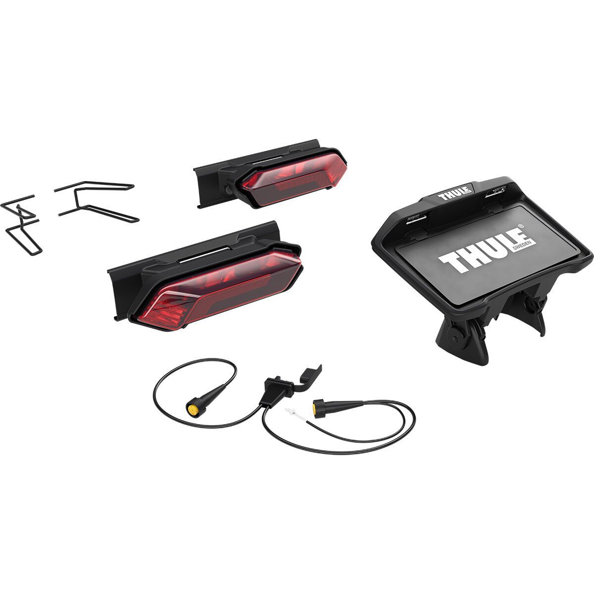Image of Thule Verse Light & Plate Kit Black/Red, One Size