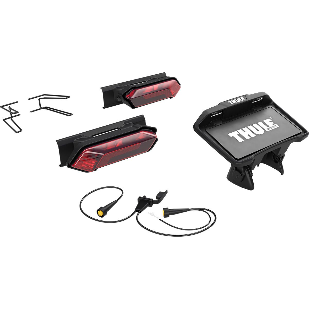 Image of Thule Verse Light & Plate Kit Black/Red, One Size