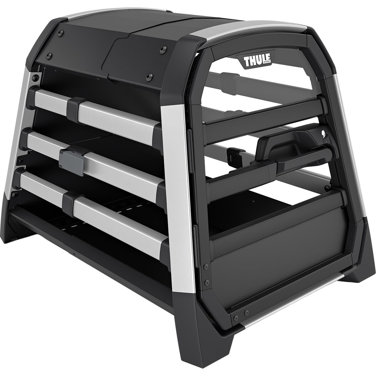 Image of Thule Allax Dog Crate Black/Silver, XL