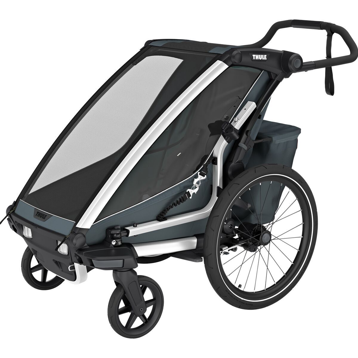 Image of Thule Chariot Cross 2 Single Stroller Dark Slate, One Size