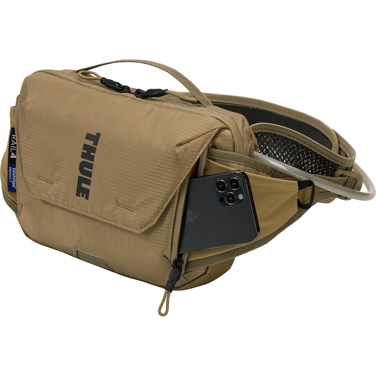 Thule Thule Rail Hydration 4L Hip Pack Faded Khaki, One Size