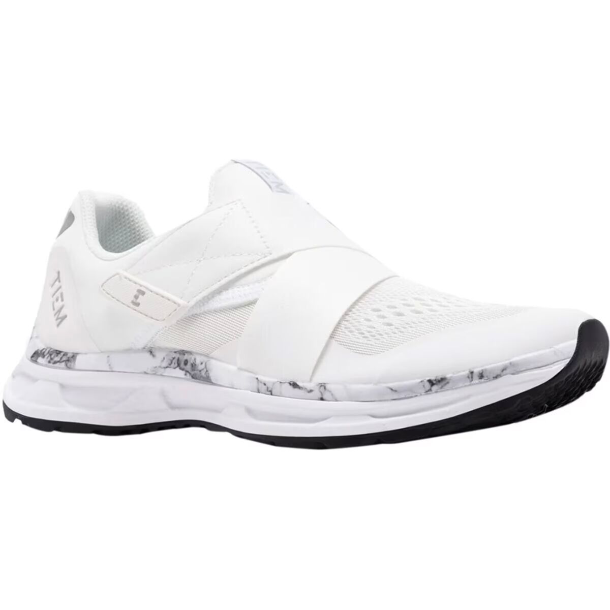 Image of TIEM Athletic Slipstream Indoor Cycling Shoe - Women's White Marble, 11.0