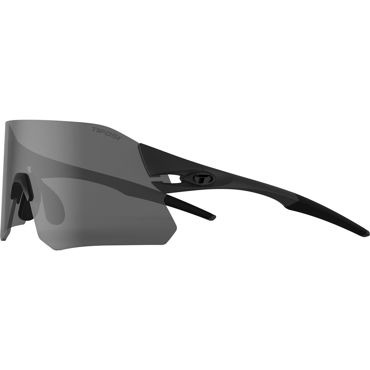 Image of Tifosi Optics Rail Sunglasses Blackout/Smoke, AC Red, Clear, One Size
