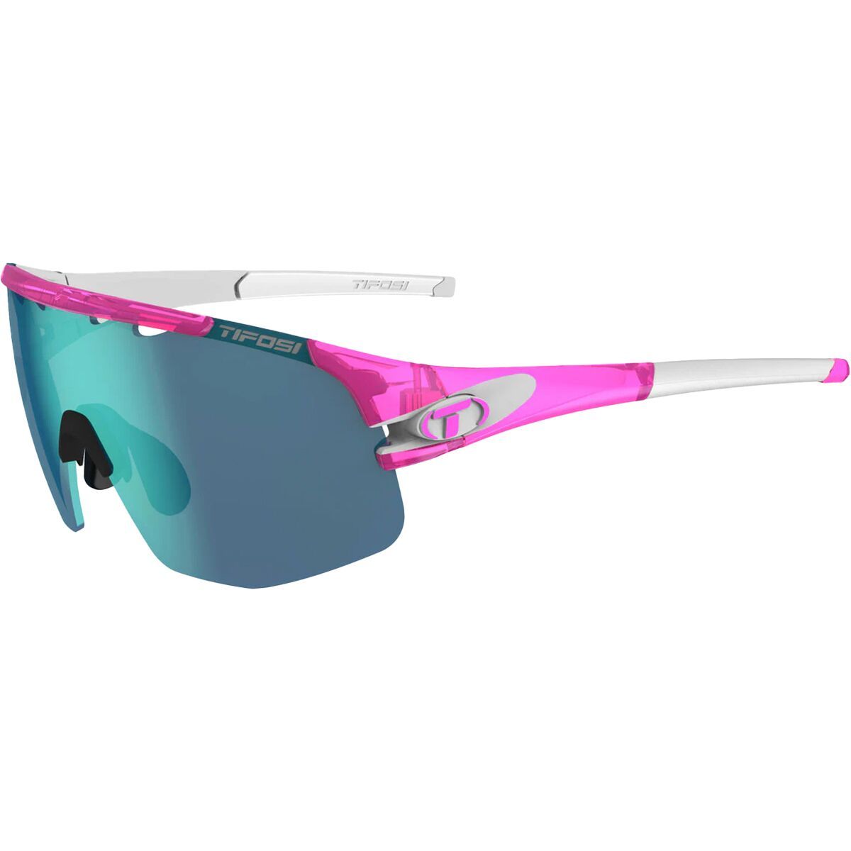 Image of Tifosi Optics Sledge Lite Sunglasses Crystal Pink/Smoke, One Size