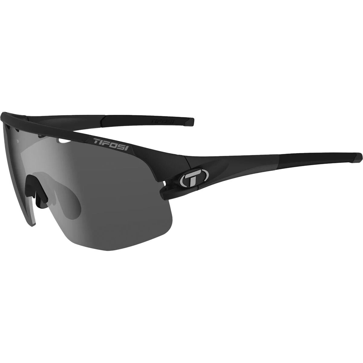 Image of Tifosi Optics Sledge Lite Sunglasses Matte Black/Interchangeable Lenses, One Size